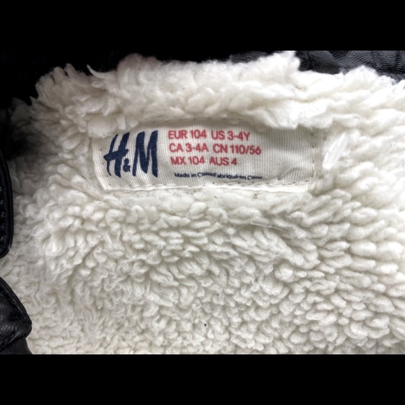 Kids faux leather jacket - Picture 6 of 6